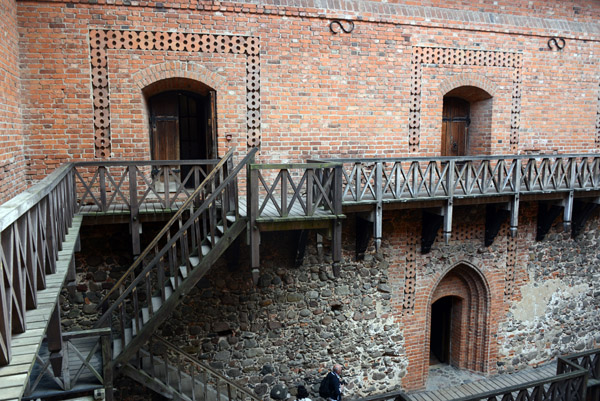 Courtyard of the Ducal Palace, Trakai Castle