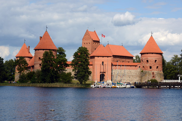 Trakai Island Castle from the southwest