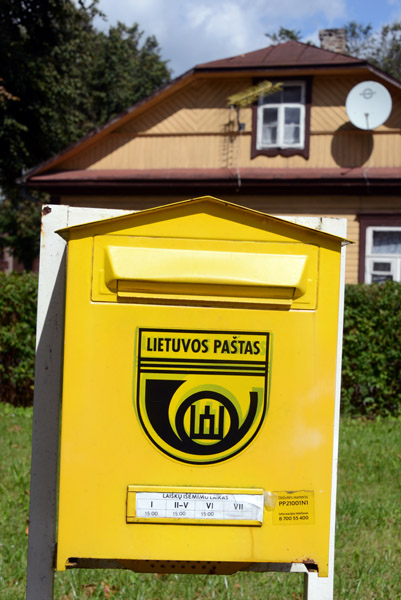 Lithuanian post box, Trakai