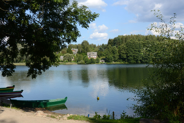 Lake Luka on the east side of the Trakai Peninsula