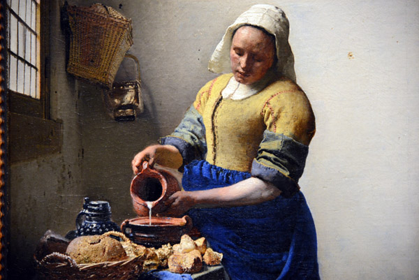 The Milkmaid, Johannes Vermeer, ca 1660