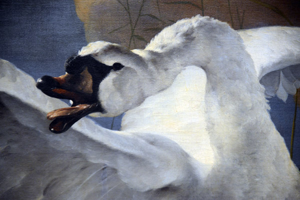 The Threatened Swan, Jan Asselijn, ca 1650