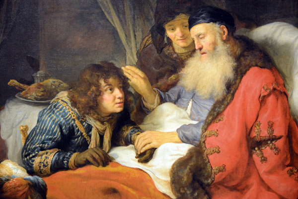 Isaac Blessing Jacob, Govert Flinch, ca 1638