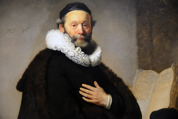Portrait of Johannes Wtenbogaert, Rembrandt, 1635