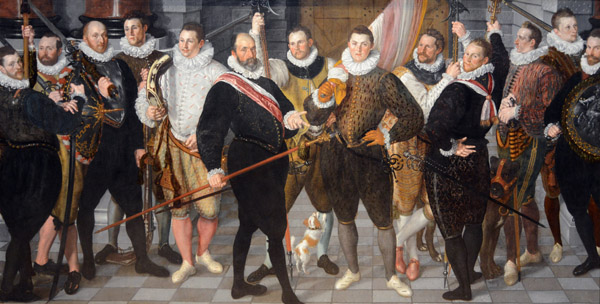 The Company of Captain Dirck Jacobs Rosecrans and Lieutenant Pauw, Cornelis Ketel, 1588