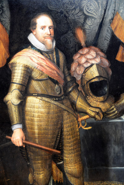 Portrait of Maurice, Prince of Orange, Michiel Jansz van Mierevelt, ca 1613-1620