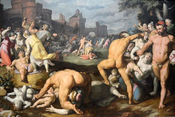 The Massacre of the Innocents, Cornelis Cornelisz van Haarlem, 1590