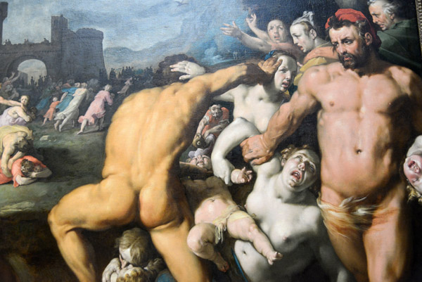 Detail from the Massacre of the Innocents, Cornelis Cornelisz van Haarlem, 1590