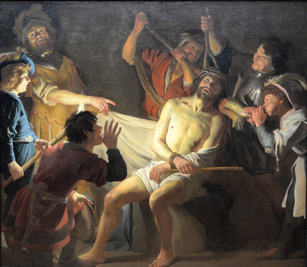 Christ Crowned with Thorns, Gerard van Honthorst, ca 1622