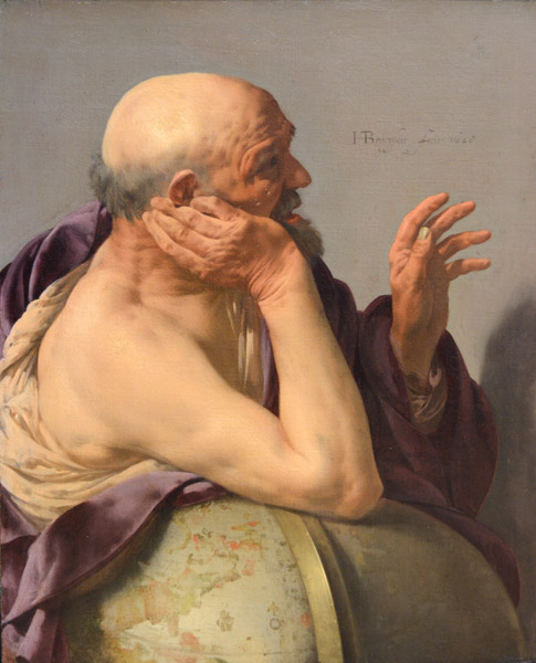 Democritus and Herclitus, Hendrick ter Brugghen, 1628