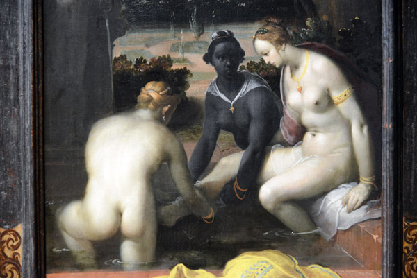 Bathsheba at her Toilet, Cornelis Cornelisz van Haarlem, 1594