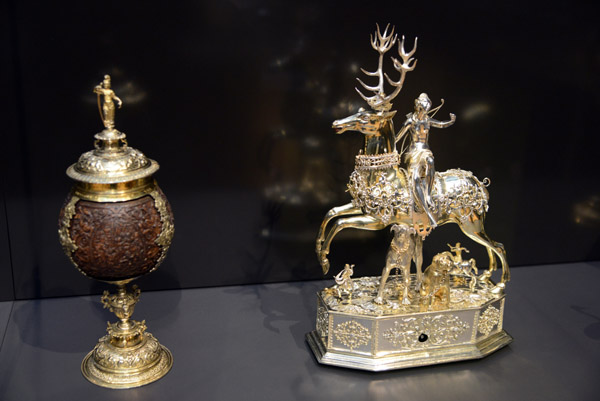 Table Automaton in the form of Diana on a Stag, Augsburg, ca 1613-1615