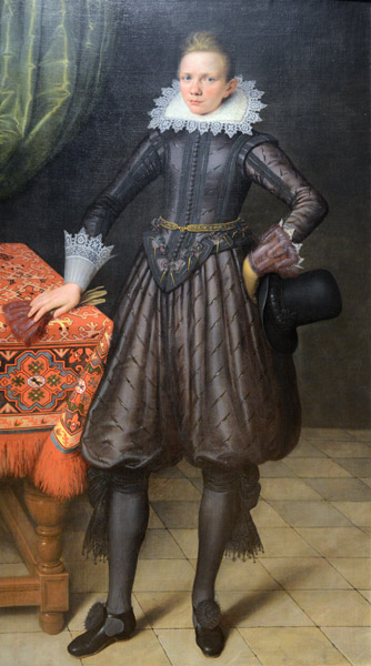 Portrait of Peter Courten, attributed to Salomon Mesdach, 1617