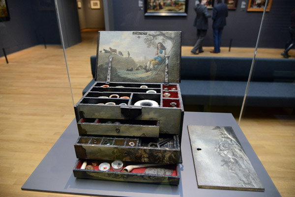 Artist's paint box, Netherlands, ca 1640-1660