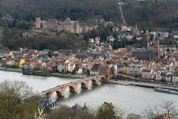 Philosophenweg, Heidelberg - Altstadt, Alte Brcke