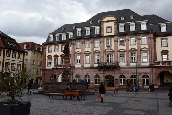 Rathaus, Heidelberger Marktplatz