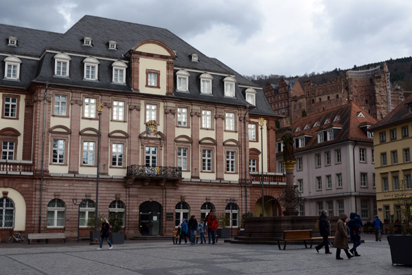 Rathaus, Heidelberger Marktplatz