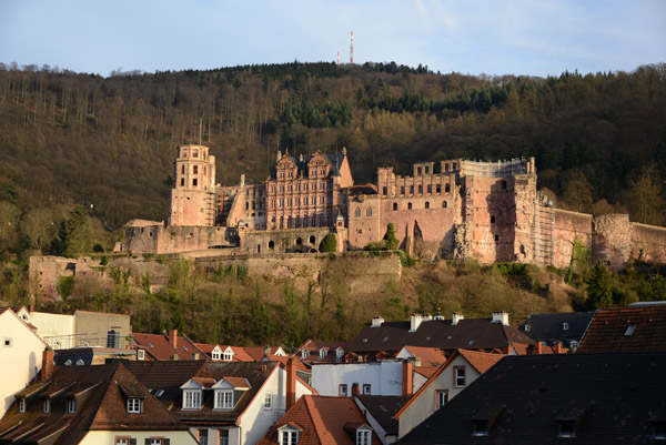 Heidelberg Castle, one of the most famous ruins in Germany