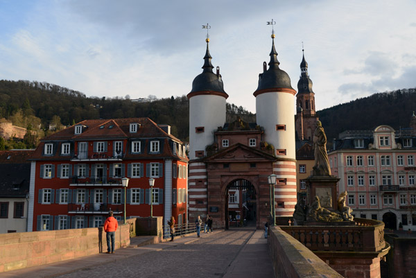 Alte Brcke, Brckentor, Heidelberg