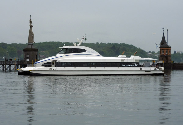 Der Katamaran, Lake Constance High Speed Ferry, Konstanz