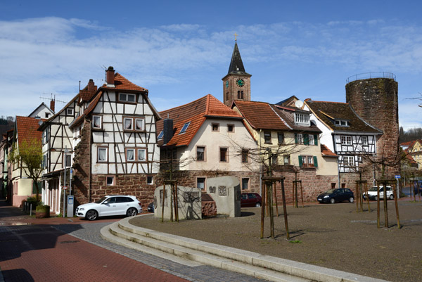 Synagogenplatz, Weidenstrae, Eberbach