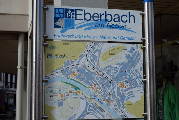 Tourist Map, Eberbach am Neckar