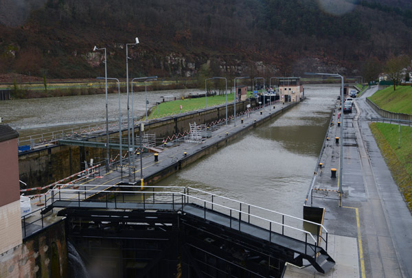 Locks on the Neckar at Hirschhorn