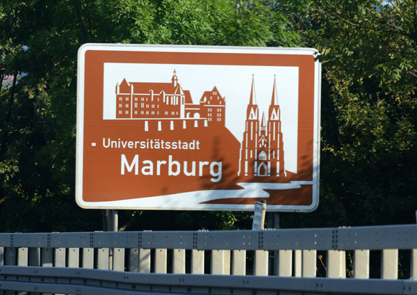 University town of Marburg in the Lahn Valley