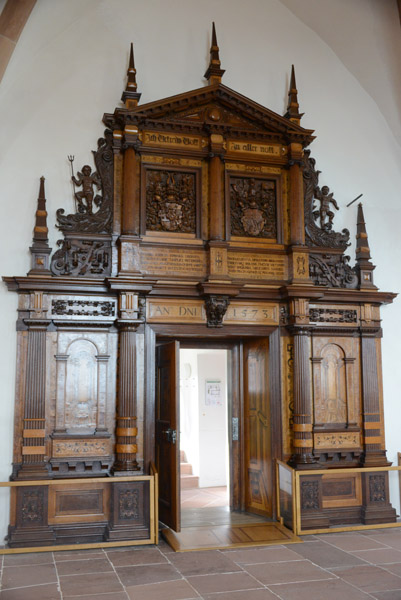 Chapel Entrance, 1573, Marburg Castle