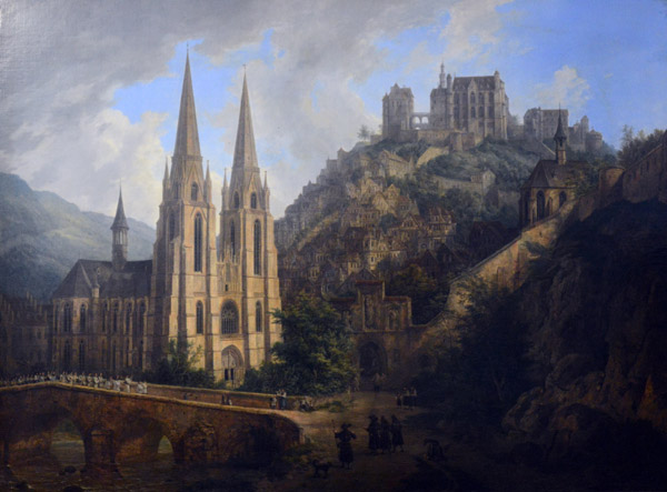 Pilgrimage to the Marburg Elisabethkirche, Domenico Quaglio