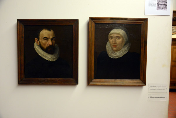 Chancellor Dr. Johann Heintzenberger and his wife Catharina, ca 1575-1580