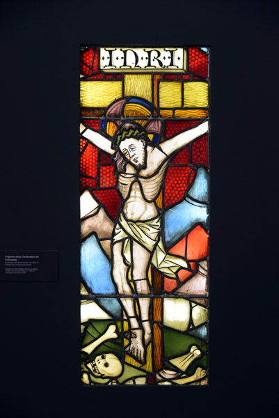 Stained Glass - the Crucifixion, ca 1460-1470
