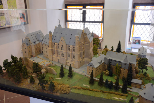 Model of Marburg Castle