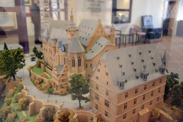 Model of Marburg Castle