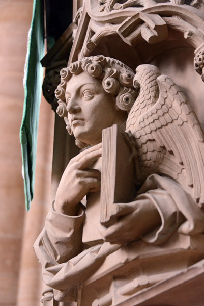Pulpit carving, Elisabethkirche, Marburg