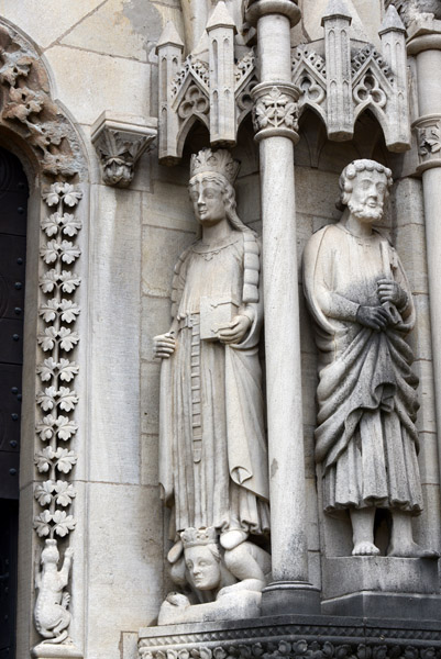 Hauptportal sculptures, Wetzlar Cathedral