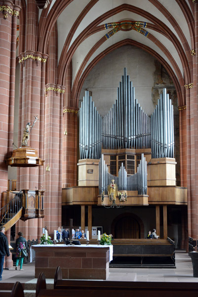 Organ, also post-war, Wetzlar Cathedral