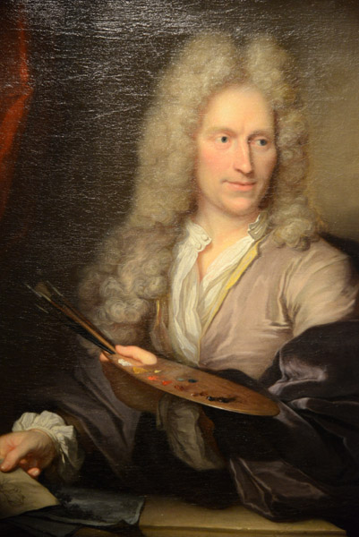 Portrait of Jan van Huysum, Arnold Boonen, ca 1720