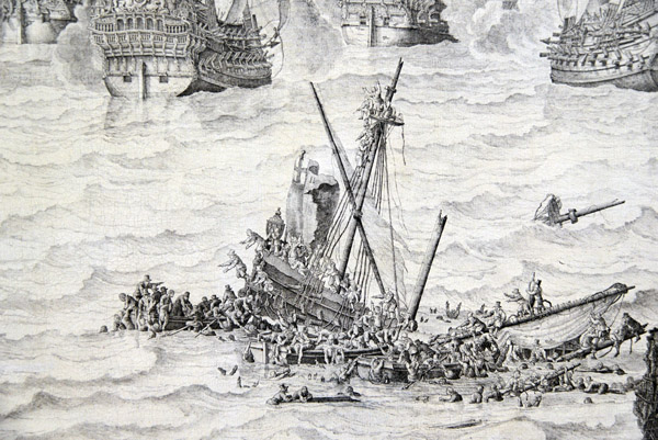 Naval Battle, Willem van de Velde I