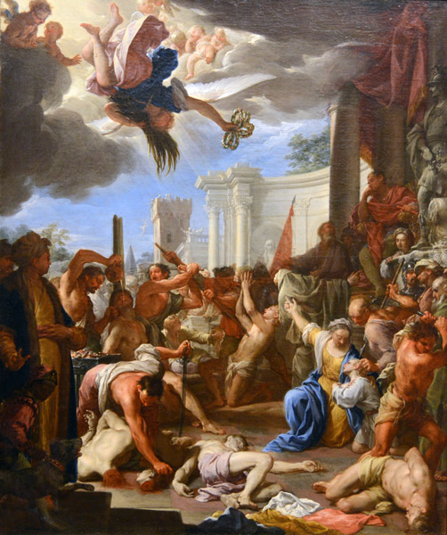 The Martyrdom of the Seven Sons of St. Felicity, Francesco Trevisani, 1709