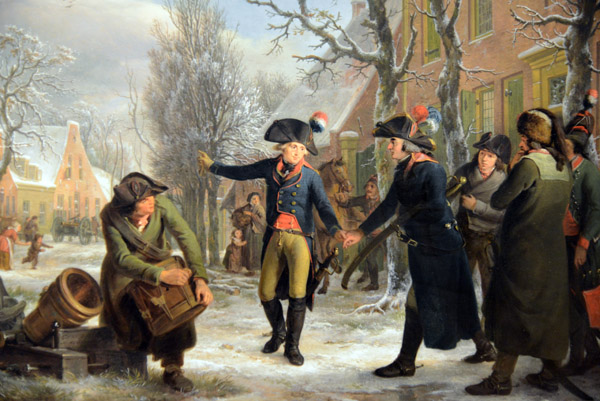 General Daendels Taking Leave of Lieutenant-Colonel Krayenhoff, Adriaan de Lelie and Egbert van Drielst, 1795