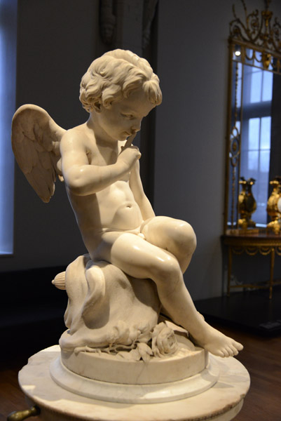 Seated Cupid (L'amour menaant), Etienne Maurice Falconet, 1757