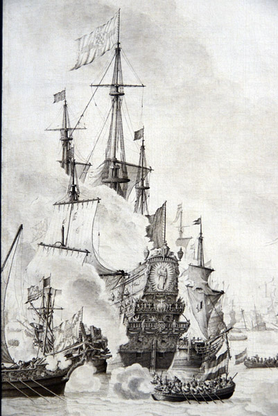 Naval Battle, Willem van de Velde I