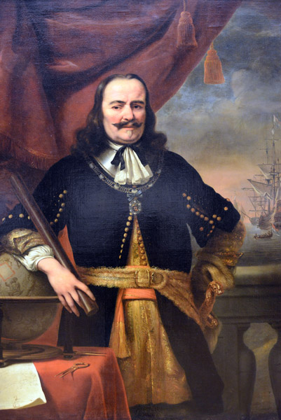 Michiel de Ruyter as Lieutenant-Admiral, Ferdinand Bol, 1667