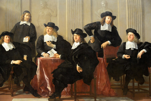 The Regents of the Spinhuis and Nieuwe Werkhuis, Amsterdam, Karel Dujardin, 1669