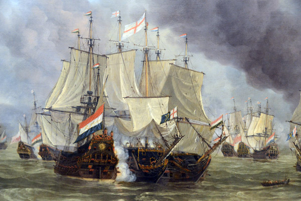 Battle of Livorno, Reinier Nooms, 1653-1664