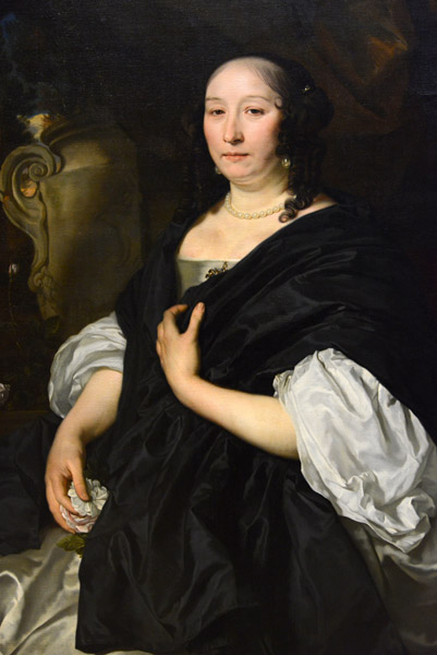 Portrait of Catharina van der Voort, Abraham van den Tempel, 1667