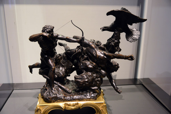 Hercules Freeing Prometheus, François Lespingola, ca 1670