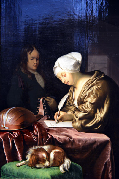 The Letter Writer, Frans van Mieris, 1680