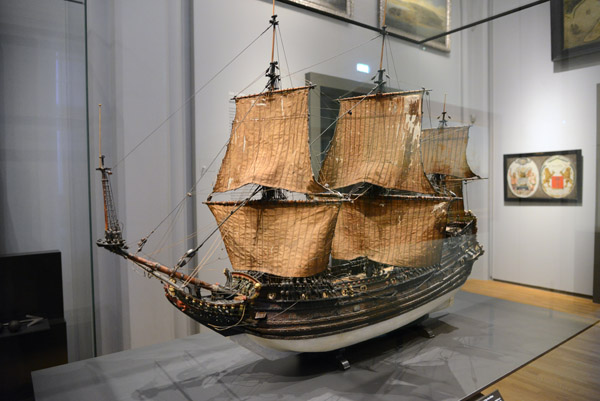 Model of the Ship Prins Willem, 1651
